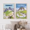 Flandern Sport Mountainbike Stadtrad Rennen Radsport Tour de Art Poster Leinwandbild und Drucke Bilder Zimmer Heimdekoration