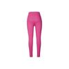 Nike Calças Esportivas Casuais Cropped de Ajuste Slim Sólidas de Cintura Alta Série Go Unleashed Calças Femininas Vermelho Framboesa FB8849-624
