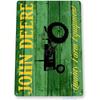 Vintage John Deere Tractor Tin Sign Farm Garage Wall Art Decor