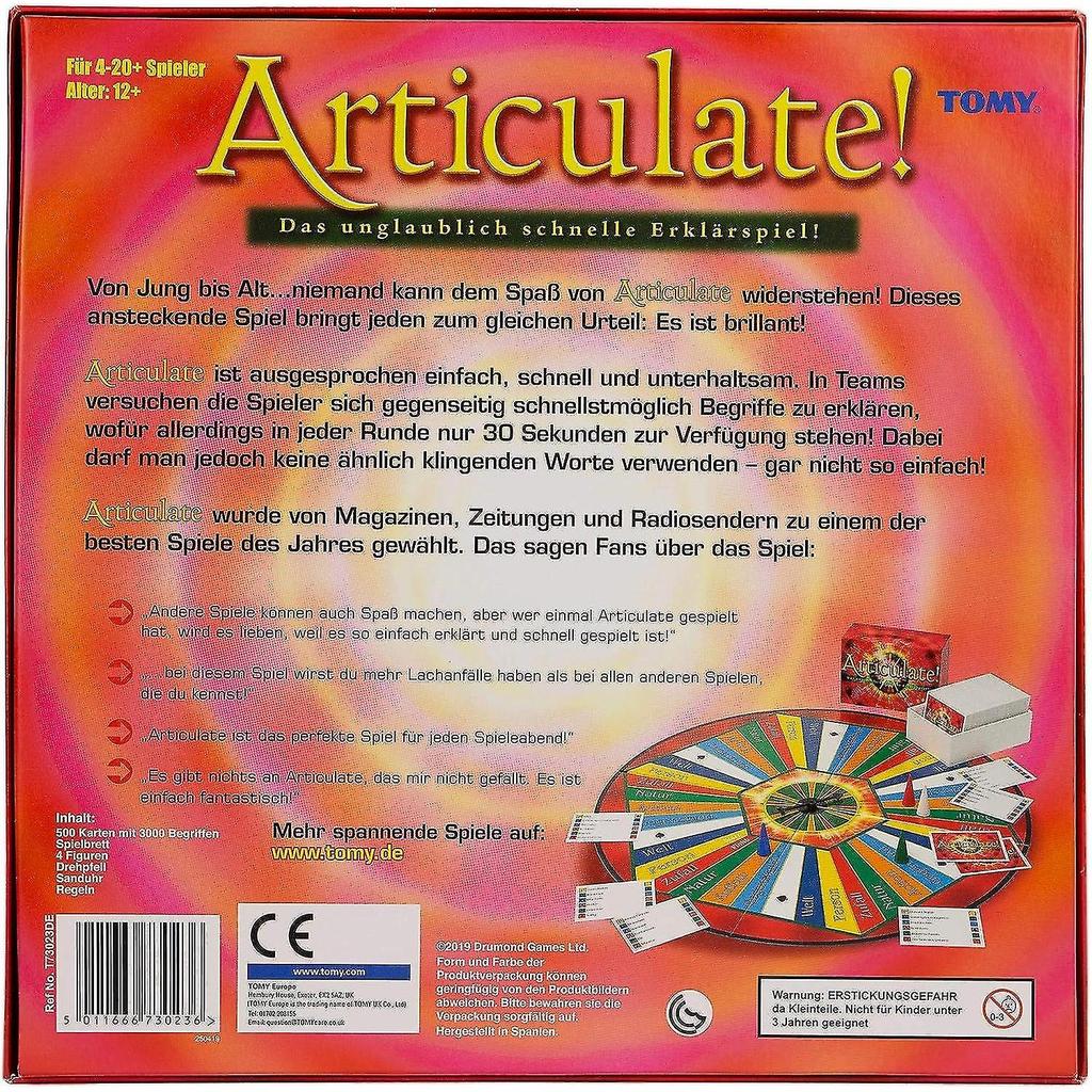 Articulate! Board Game Card Game, Card Game For Adults And Kids, Family Game For Kids And Adults