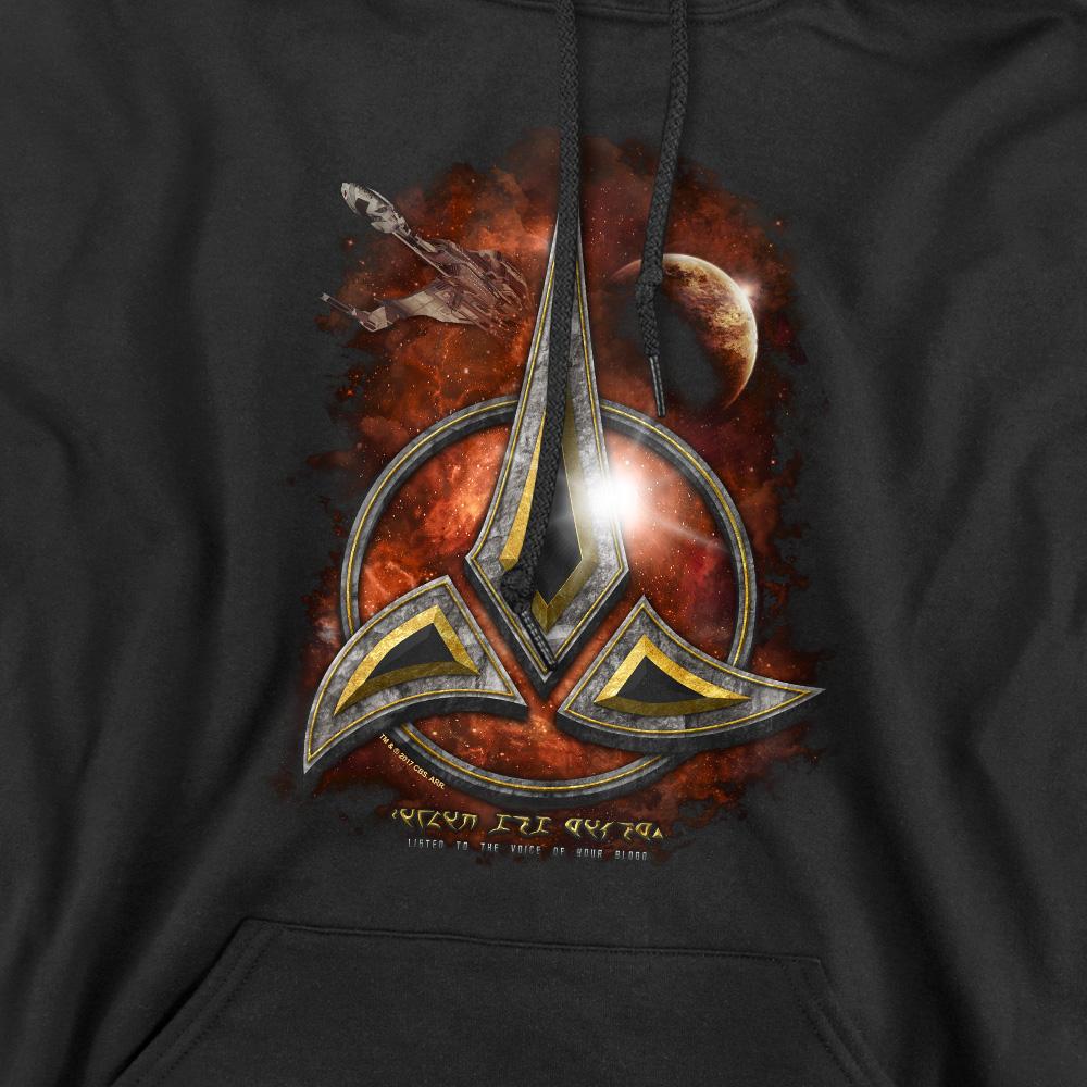 STAR TREK Men's Klingon Crest Hoodie
