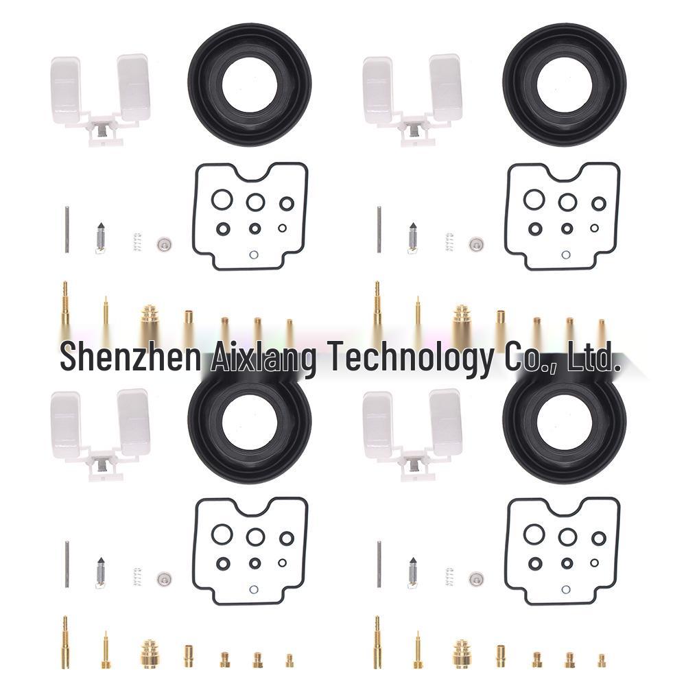 Carburetor Repair Kit: 4-Piece for Yamaha FZS600 H Fazer 1998-2003 1