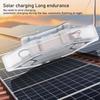 1Pc Solar Power Car LED Warning Lights Safety Fake Lamp Car Security Light Car Warning Light Accessories Anti-Theft Strobe Lamp