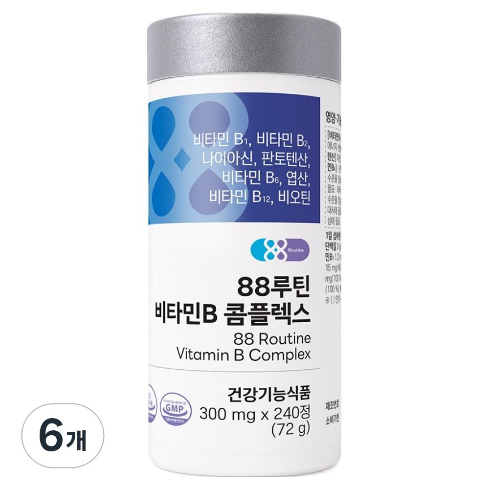88 Rutin Vitamin B Complex 72g 6 pcs 240 Tablets