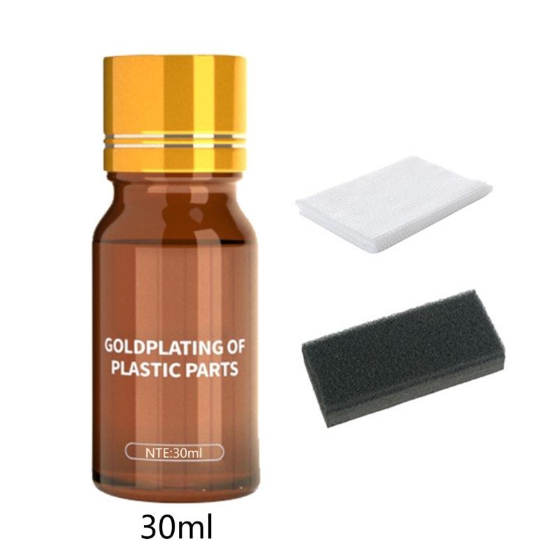 Car Cleaner Refresher Auto Repair Agent Plastic Restoring Liquid Interior Plastic Revitalizing Coating Agent 30ml/1fl oz