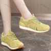 Fashion Women's Sneakers 2025 Mesh Breathable Summer Comfortable Casual Shoes Lightweight Non Slip Fashion Lace Up Height Increase Flats