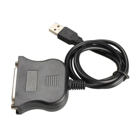 USB Male to DB25 Female Port Printer Parallel Converter Cable 25Pin Adapter Cord