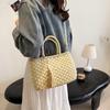 Light Luxury Straw Weaving Tassel Women's Shoulder Bags Large Capacity Creativity Drawstring Handbags Hot Sale Sweet Trend Bags