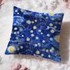 Starry Sky Texture Cushion Cover Premium Comfort Reversible Pillow Cove Two In One Design for Any Room  Car Interior