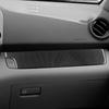 Real Soft Carbon Fiber Sticker For Toyota RAV4 2006 2007 2008 2009 2010 2011 2012 LHD RHD Car Co-pilot Panel Trim Accessories.