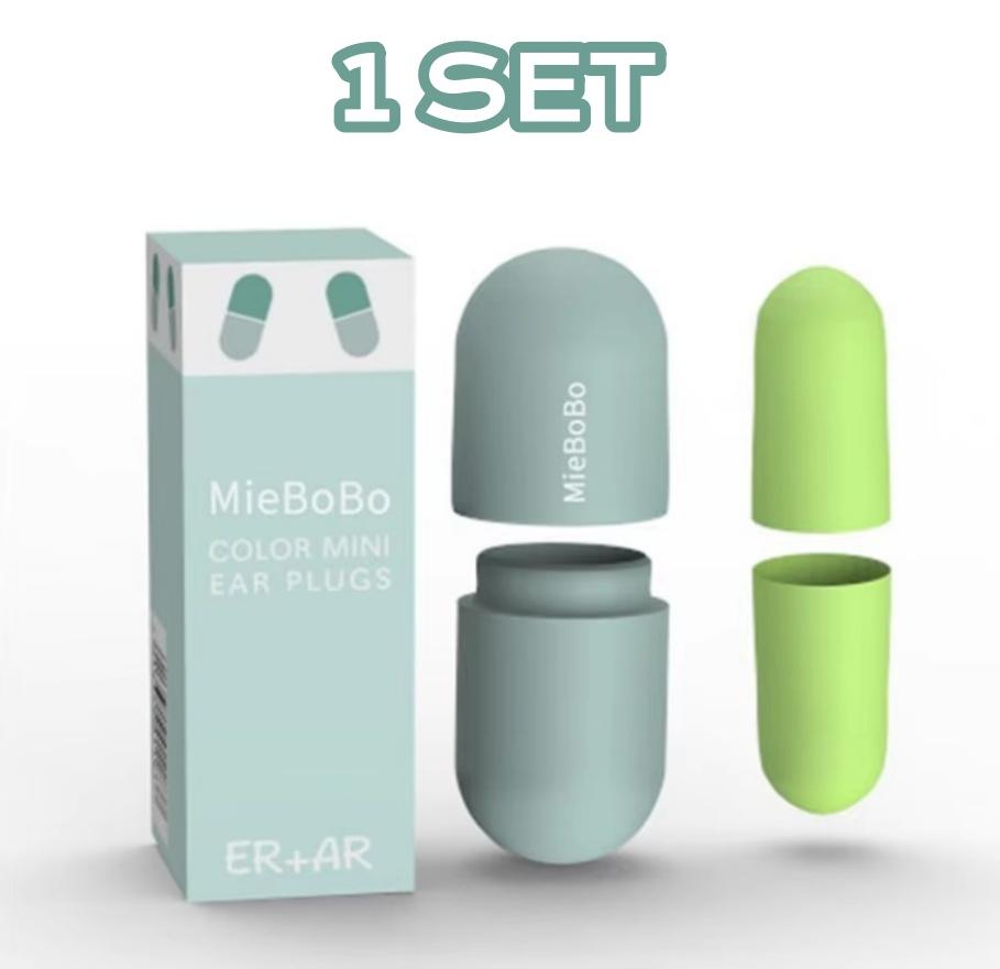 1/2Pairs Sponge Earplugs for Deep Sleep Reusable Noise Reduction Ear Plug for Travel Study Dorms Nap Comfortable Rebound Earplug