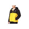 Puma Logo Print Patchwork Stand Collar Animal Pattern Letter Hooded Down Jacket Men Outerwear Yellow 534502-01
