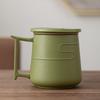 Boutique ceramic tea cup with lid filter household personal gift custom office tea separation drinking cup