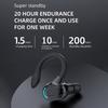 M-F8 Waterproof Hanging Single Ear Earbuds Bluetooth-compatible 5.2 Noise Cancelling Sports Wireless Business Headphones Headset