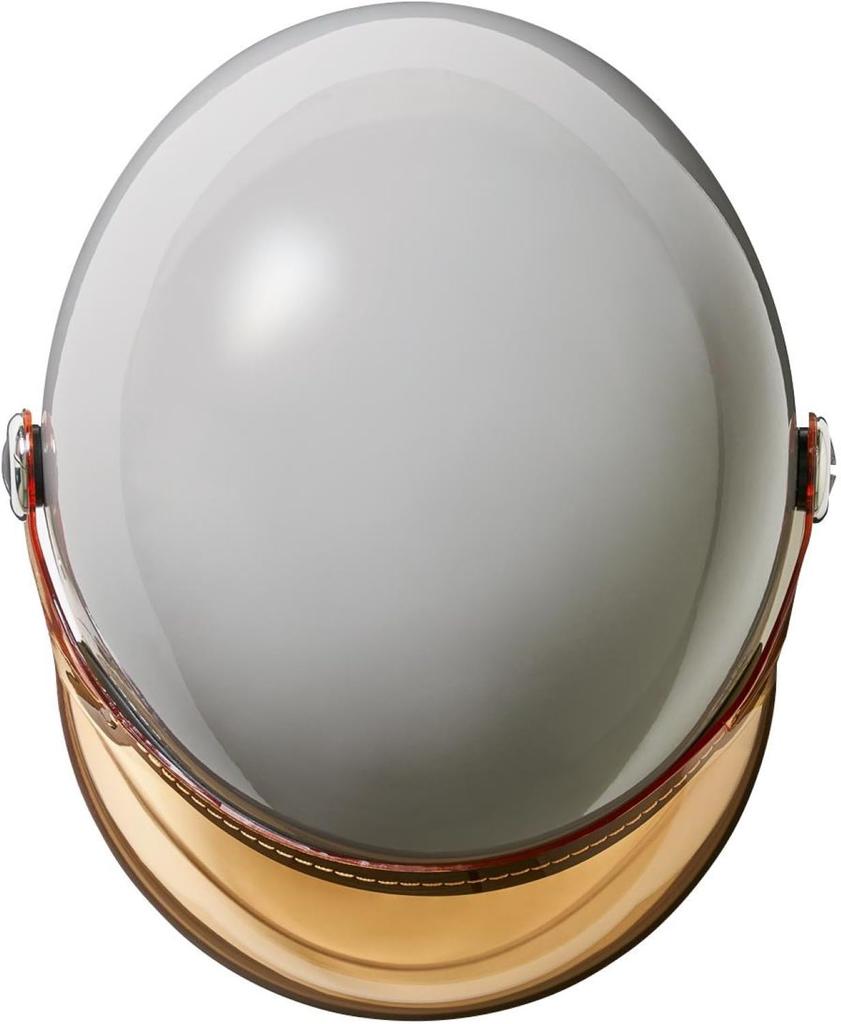 Marushin MCJ6 BUBBLE RIDER Motorcycle Jet Size M Product 05301031 Helmet, Men's, (57-58cm), Gray, Number