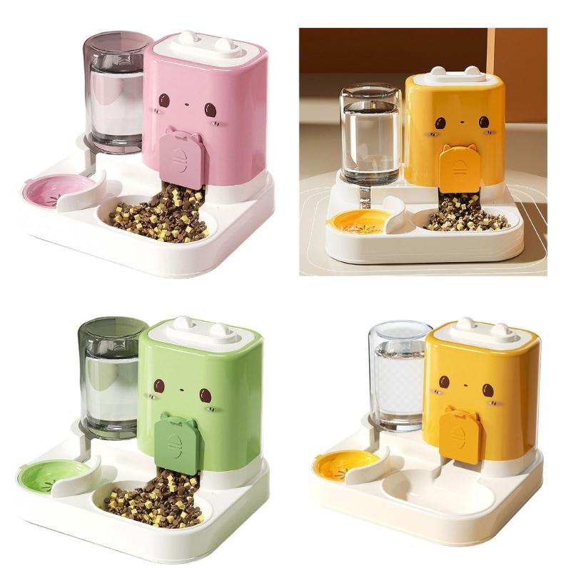 Smarted Pet Feeders With Timers And Portion Control Integrated Food Water Dish Anti Spill Safe Materials