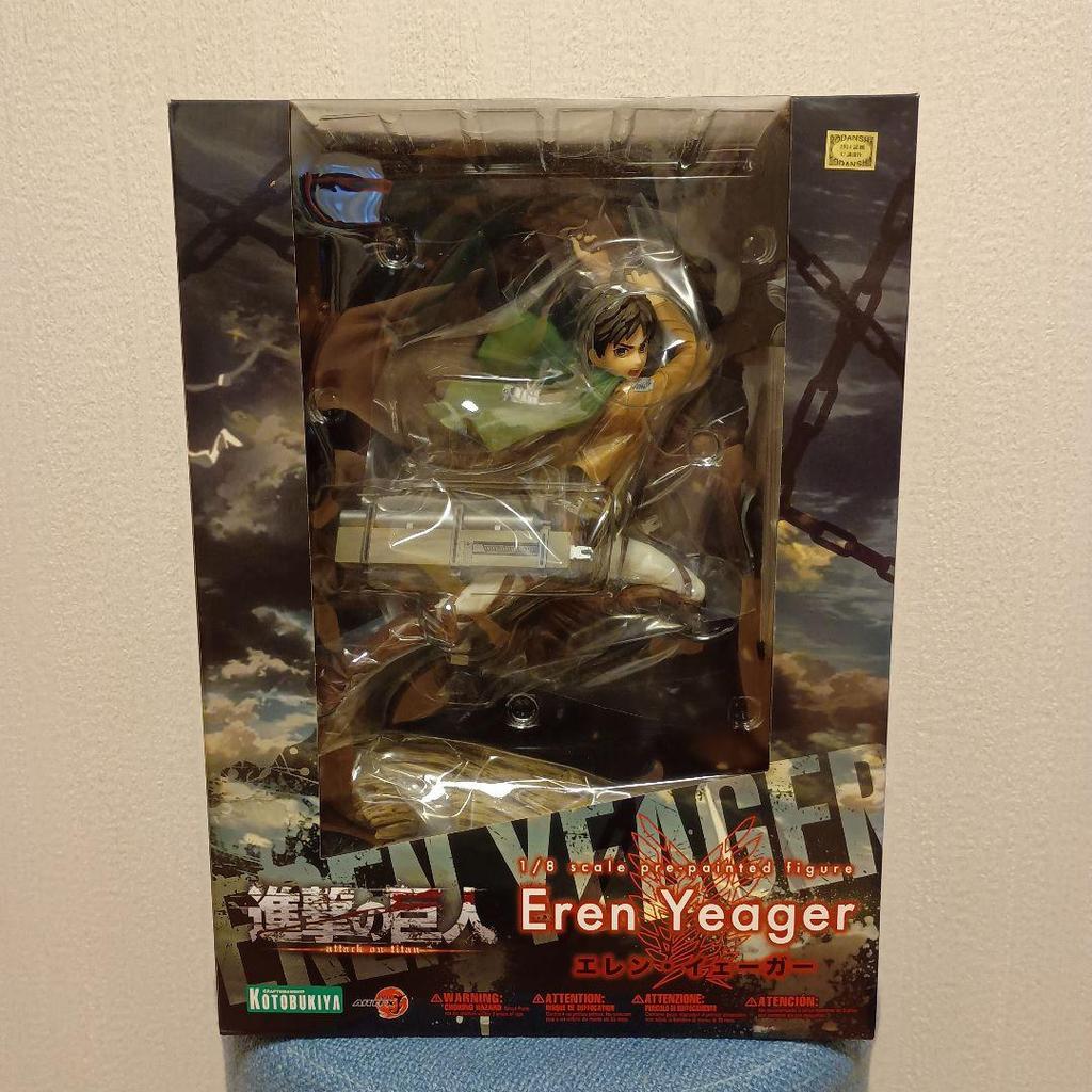 [USED] Attack On Titan / Eren Yeager / 1/8 Scale Figure