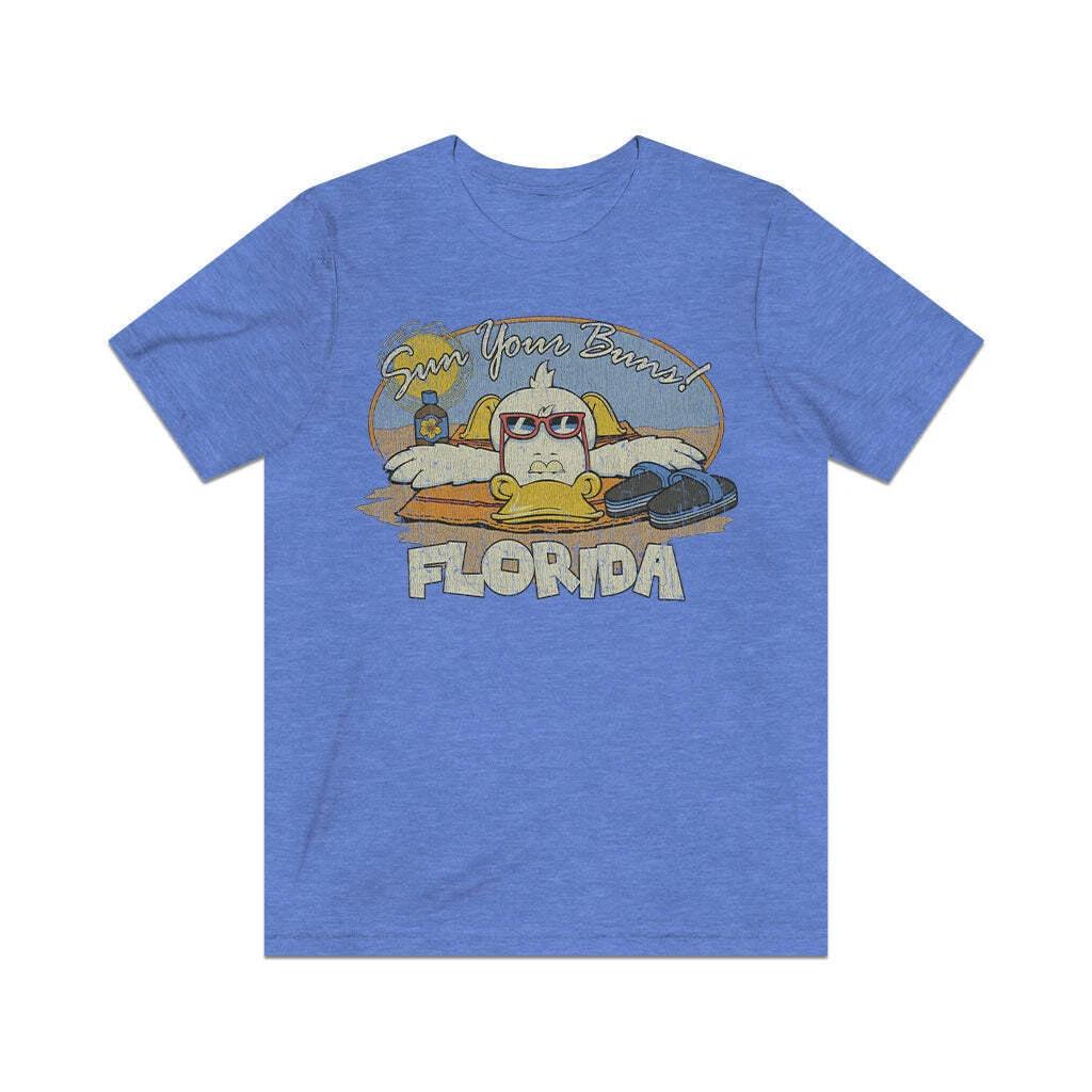 

Sun Your Buns in Florida 1985 Vintage Men s T shirt S