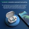 Admisitr Inteligentní sluchátko Bluetooth s ukazatelem čísla Bezdrátové sportovní mini sluchátko Stereo do uší