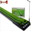 Indoor Ball Return Golf Putting Practice Set with Baffle - Portable and Popular