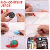229Pcs Needle and Thread Kit Sewing Supplies Accessories with Needles Thread Scissors Measure Tape and More for Home Work Travel