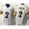 Pittsburgh Steelers Camiseta de Fan Legacy para Hombre Mezcla de Algodón Bordada Uniforme de Fútbol Rugby Deportes