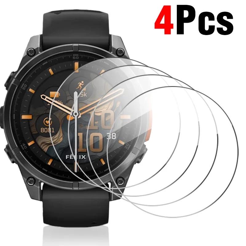 Smartwatch Screen Protector Anti-Scrach Films Cover For Garmin Fenix 8 51/43mm 47MM Fenix 7 7s 7x 8Pro 7Pro Tempered Glass Film