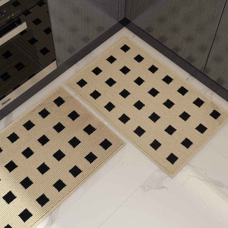Waterproof, Oil-proof Kitchen Floor Mat - Durable, Non-slip, Dirt & Wear-resistant Carpet for Entrance Doors.