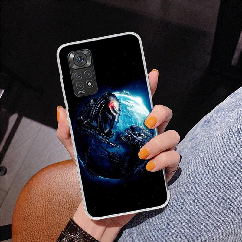 Alien Vs Predator Painted Phnoe Case for Phnoe Case for Xiaomi Redmi Note 15 14 14S 13 Pro Plus 12 12S 11S 11E 10S 10 11T 5G Uni