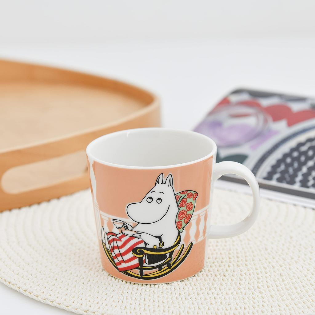 Arabia Moomin Mum Marmalade and Dishwasher Safe 1057212 Mug, 300ml, Microwave, Oven, (Officially Imported)