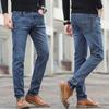 18 Colors Men 'S Jeans Classic Style Business Casual Advanced Stretch Regular Fit Denim Trousers Grey Blue Pants Male