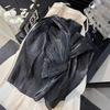 Pearlescent luster yarn pleated pleated skirt summer women medium and long hanging high waist a word 2025 new