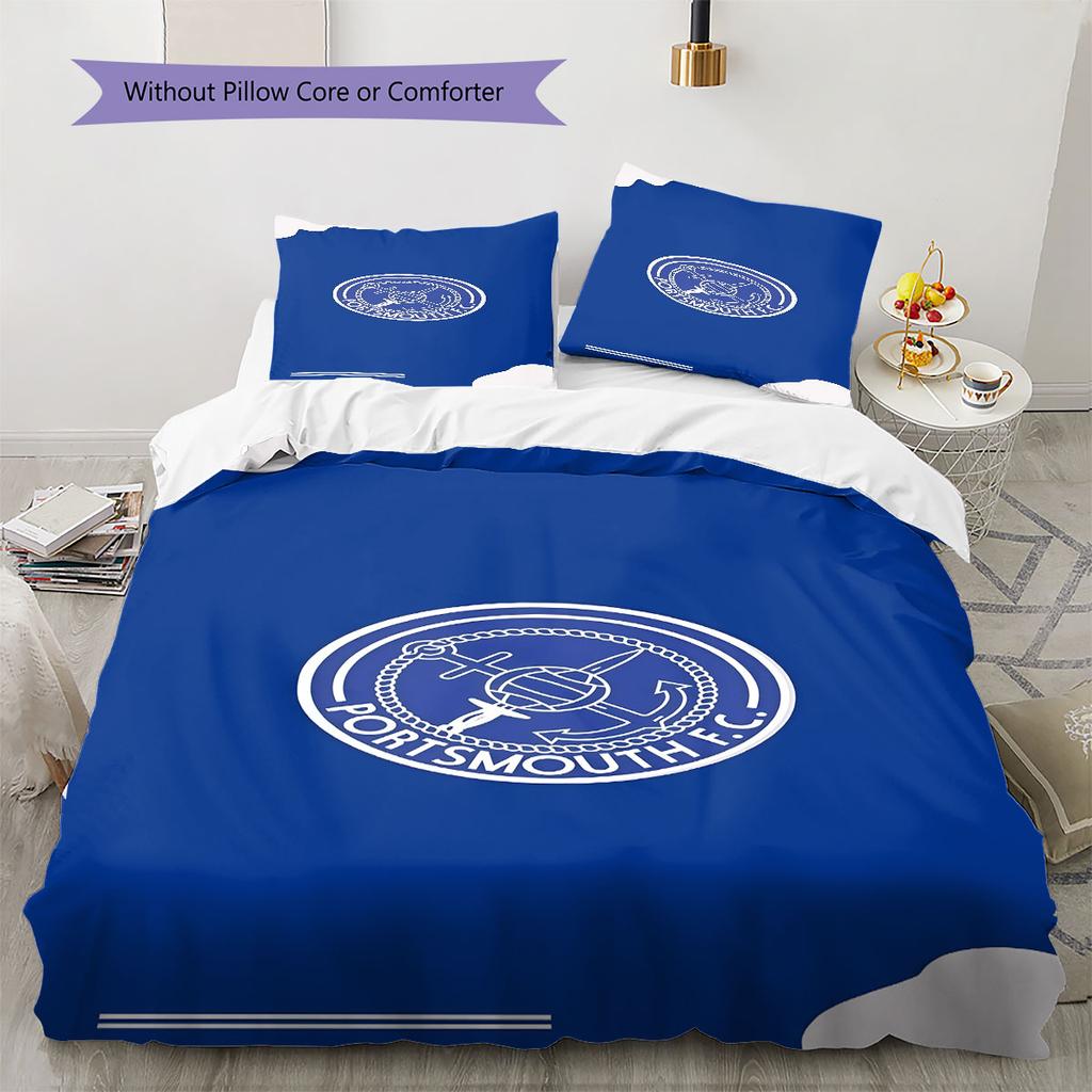 Set Copripiumino Trapuntato Logo Pompeii Federa Decorazione per la Casa Regalo di Compleanno (1 * copripiumino + 2 * federa, senza nucleo)