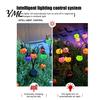 Solar Landscape Lighting for Walkway Halloween Garden Lights, Decorative Ghost Pumpkin Witch Hat String Festive Yard Lawn Decor IP54 Waterproof