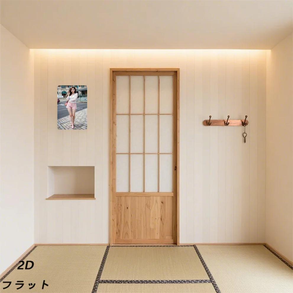 RETRO FLAT IRON Wall Art Pink Metal Sign, Vintage Girl Street Style Home Decor