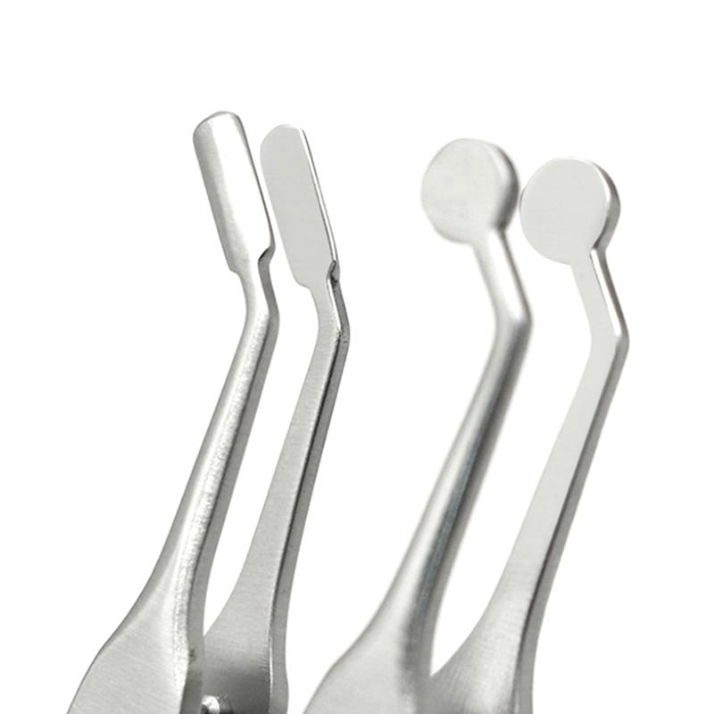 Meibomian Massage Tweezers Eye Surgery Clamp Gland Flap Eyelid Forceps Stainless Steel Titanium Alloy Eyelid Surgery Tool