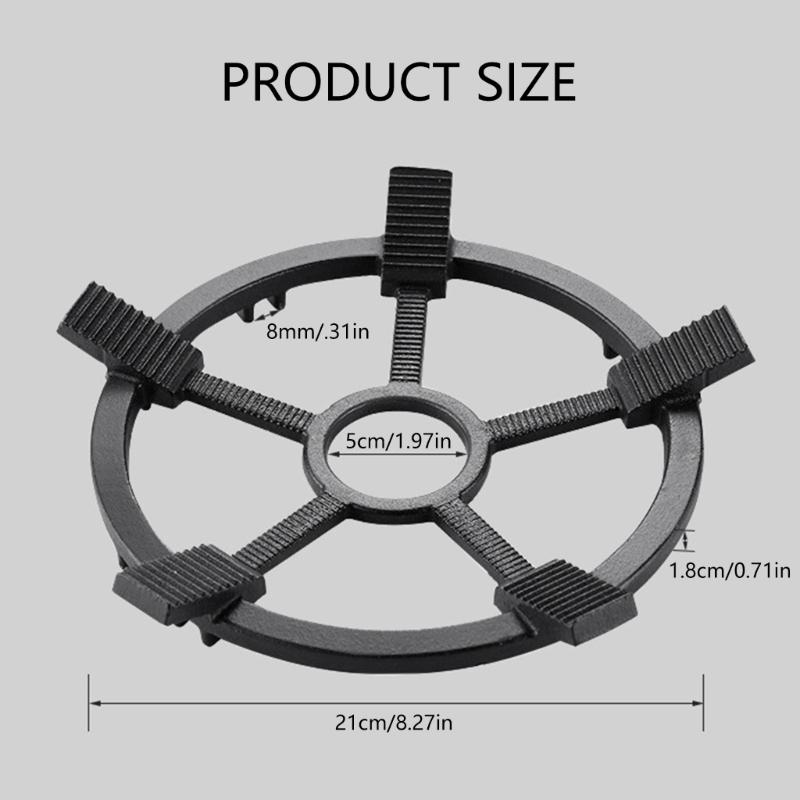 Gas Stove Burners Support Rings Heavy Duty Heatproof Trivet For Cooking Pans And Coffee Pots Kitchen Accessories