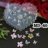 Beatiful Silicone Nail Template Flower Mold DIY Nail Art Mold Silicone Assorted