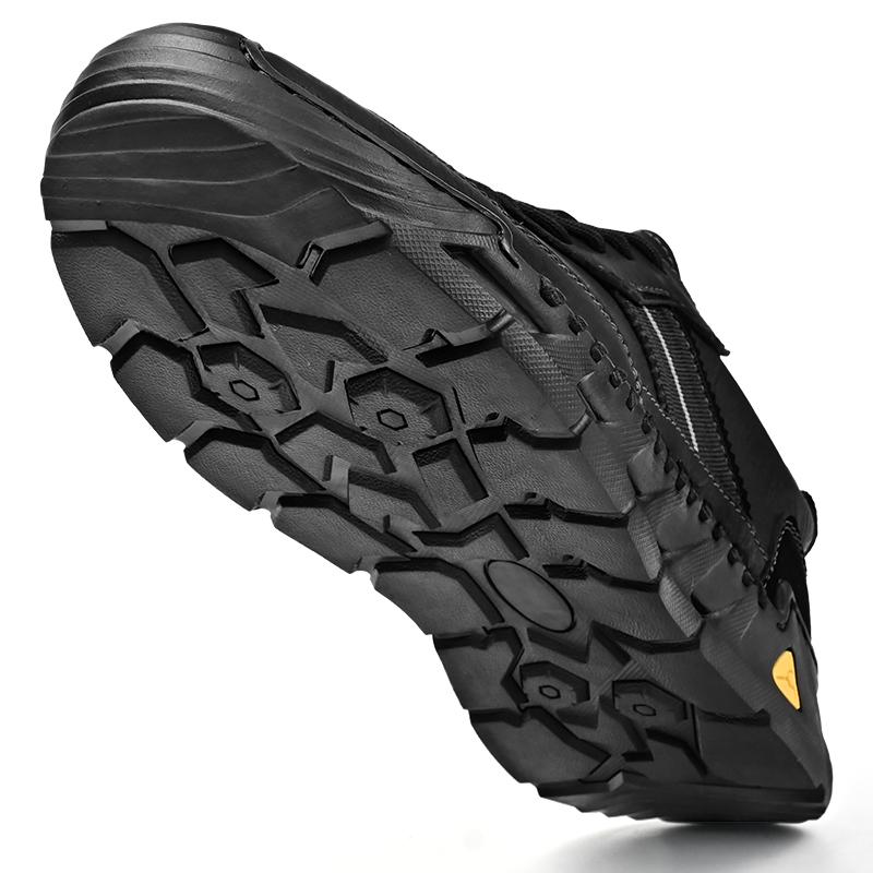 Fashion Men's Leather Casual Sneakers Outdoor Shoes