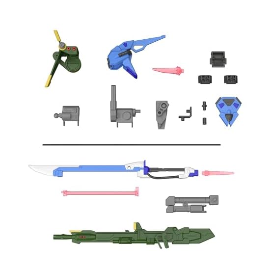 BANDAI SPIRITS Option Parts Set Gunpla 02 (Launcher Striker & Sword Striker) Color-coded Plastic Mod