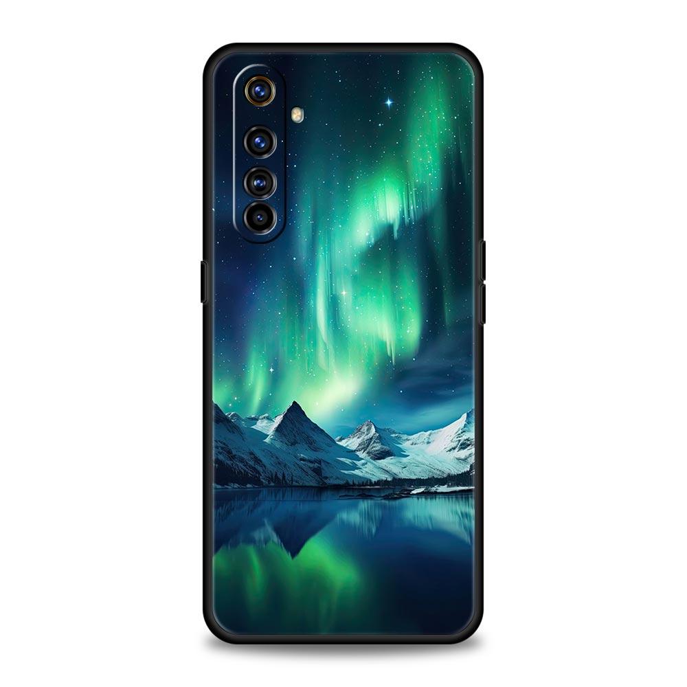 

Beautiful northern lights Phone Case For Realme 12 11 10 9 8 5G 7 6 GT5 GT3 GT2 Pro Plus C21 C11 C25 C35 GT Neo 2 3 3T 5 Cover Realme 11 Pro