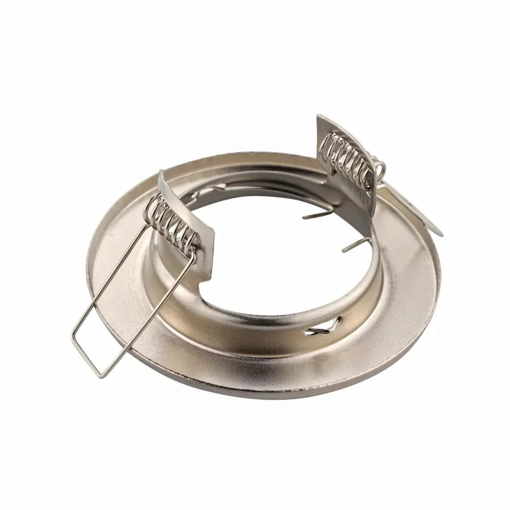 5Pcs LED Recessed Rotating LED Recessed Spotlight Set,GU10 Spot Round Recessed Ceiling Spotlight Spot Light Light Bases Fitting