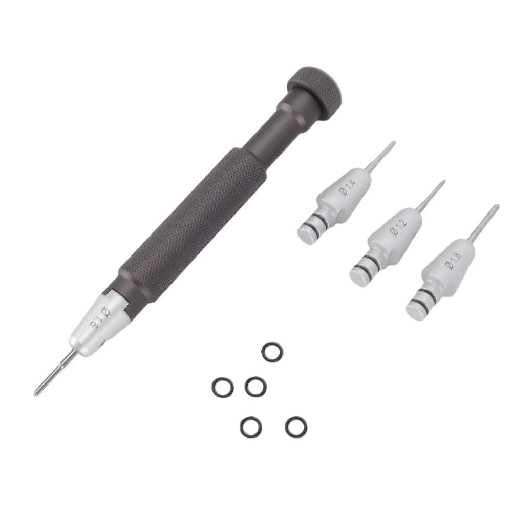 Grey Watch Screwdriver Set 13*8cm Precision Screwdriver Kit for Jewelry Repair