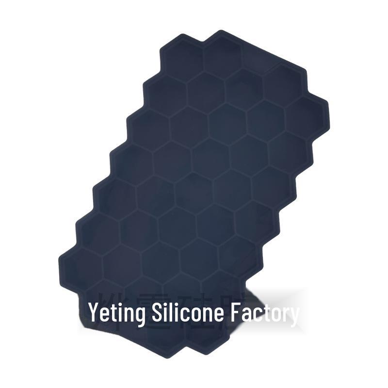 Eiswürfelform aus Silikon: 4 Quadrate, 4 Kugeln, 6 Quadrate, 6 Kugeln, 15 Gitter – leicht zu entformen, lebensmittelecht, weiches Silikon mit Deckel