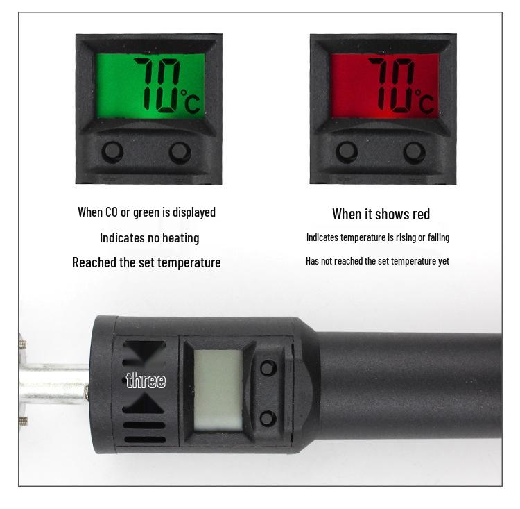 Adjustable Temperature Mini Iron for Leather - Ideal for Jackets, Bags, Shoes, and Crafts