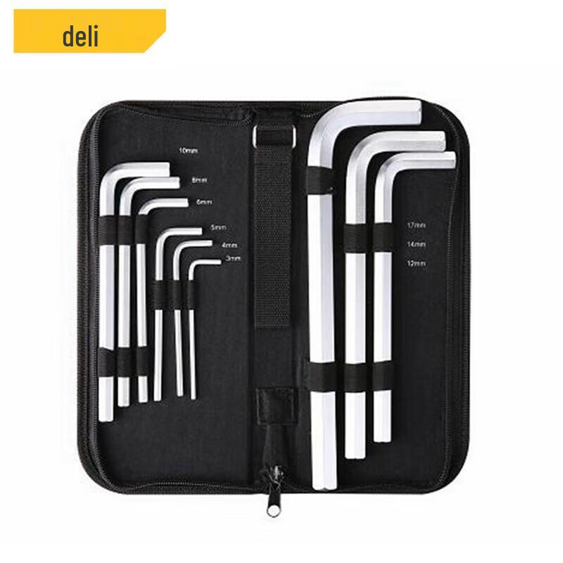 Deli Standard Hex Key Wrench Set