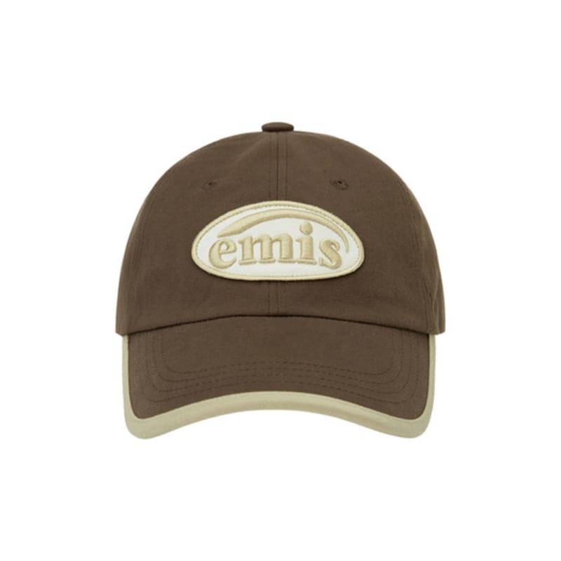 

EMIS BEIGE TRIMMING BALL CAP-BROWN BROWN