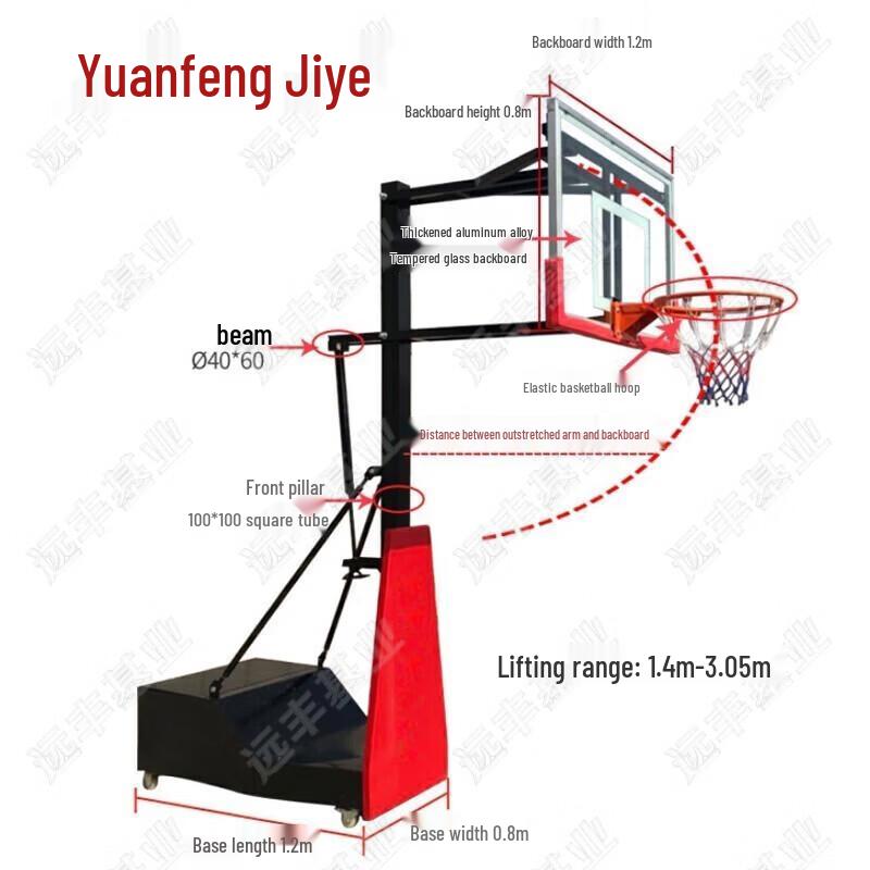 Yuanfeng Jishi Basketball Hoops and Accessories