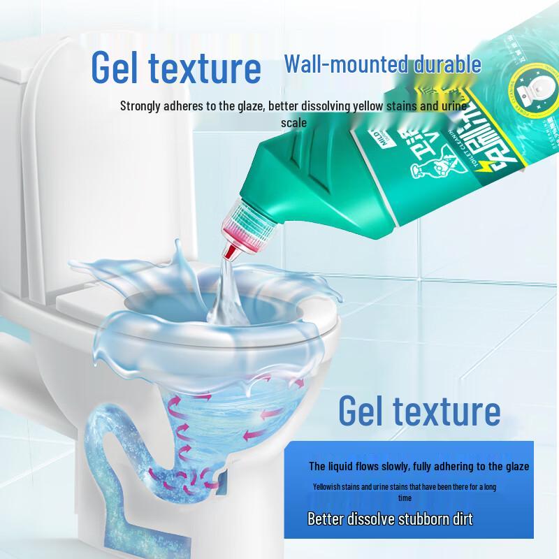 Vilosi Brush-Free Toilet Cleaner Gel 3-Pack