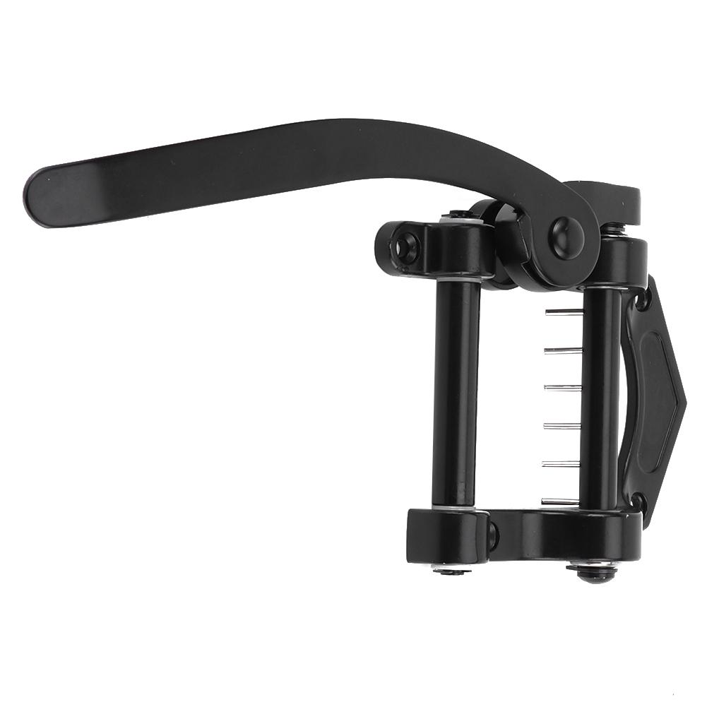 Struník Vibrato Můstek pro pro SGTeleLP Elektrickou Kytaru s Plochou Horní Deskoutremolo SystémČerný